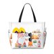 thumbnail image 1 of Fotbe Gnome Camping Bolsa de Viaje para Playa - Resistente al Agua, Bolsa Tote de Gran Capacidad y Ligera con 7 Bolsillos para Mujeres y Hombres, 1 of 7