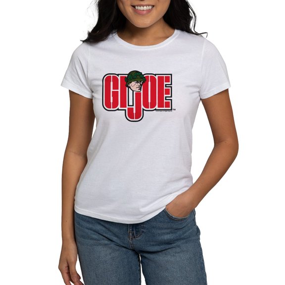 CafePress - GI Joe Logo Women's Classic White T Shirt - Women's Classic T-Shirt