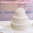 thumbnail image 6 of 50 PCS Plastic White Cake Dowel Rods for Tiered Cake Construction and Stacking (0.4 Inch Diameter 9.5 Inch Length), 6 of 6