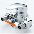 thumbnail image 4 of Shower Mixer Tap Bathroom Faucet Wall Mounted Single Lever Brass Shower Mixer For, 4 of 5