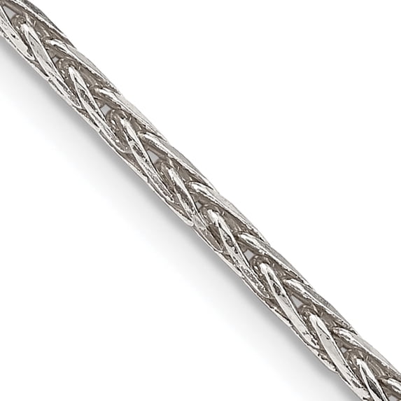 Sterling Silver 2.5mm Diamond-Cut Spiga Chain (26 X 2.5) Made In Italy qds070-26