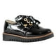 thumbnail image 2 of Zapatos Niña Mujer Estilo Casual escolares MAMBO M-443 TALLA 25.5 CM NEGRO CHAROL, 2 of 5