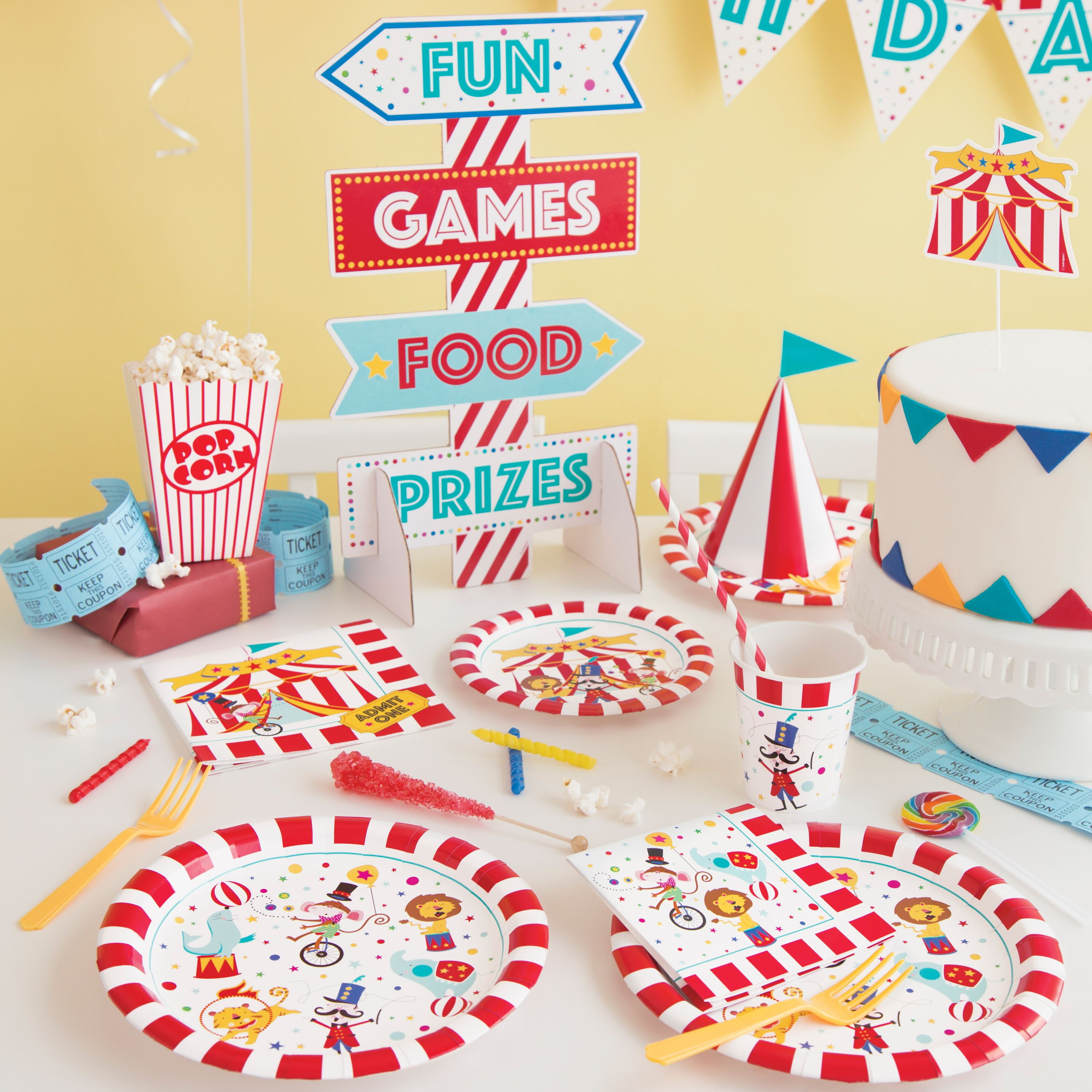 Circus Carnival Party Supplies - Walmart.com