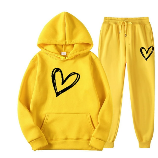SHIXIAOO Sweat à Capuche Décontracté à la Mode pour Automne et Hiver Unisexe Doublure Douce Design Cœur pour Usage Quotidien et Coupe Décontractée Options Assorties Sweat à Capuche Sportif pour Femmes Fermeture Éclair Complète
