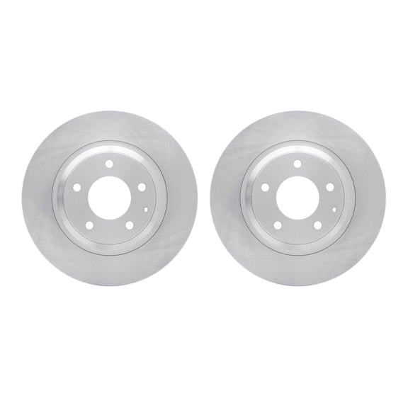 Dynamic Friction Company Rear Brake Rotors 6002-80044