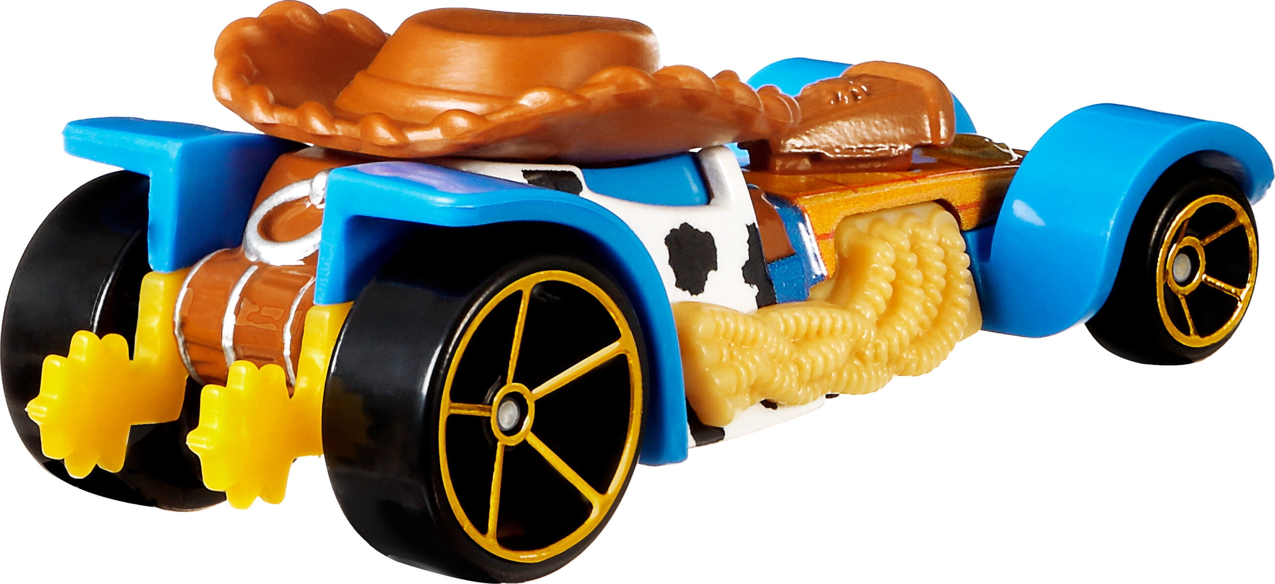 Hot Wheels Disney 100 Woody Character Car, 1:64 Scale Collectible