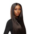 thumbnail image 4 of Peluca corta Pelucas delanteras de encaje Bob sintético Ondulado Negro/Rubio Destacados Color Línea de cabello natural 160% Densidad Cabello Balayage Ombre Dos tonos Color Fibra resistente al calor Pe, 4 of 5