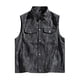 thumbnail image 2 of Ceisia Men's Standing Collar Solid Color Outerwear Gift - PU for Daily & Outdoor Wear, 2 of 9
