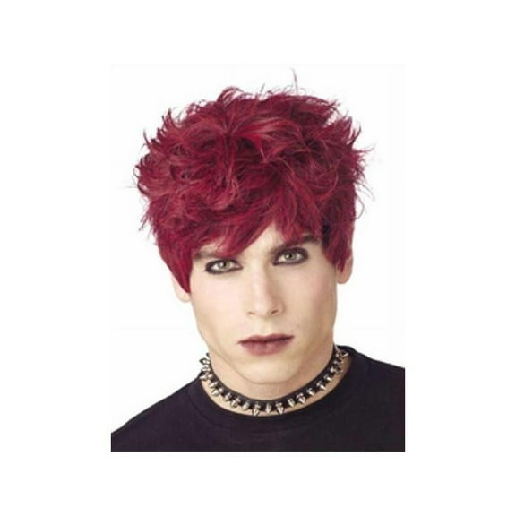 Black & Red Mod Monster Wig