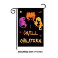 thumbnail image 5 of 4PCS Halloween Hocus Pocus Witches Bandera de jardín Sanderson Sisters Arpillera de doble cara Decoraciones para exteriores Decoración de patio (3 30 * 45 cm) JAMW Sencillez, 5 of 5