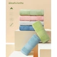 thumbnail image 2 of Pure Cotton Wash Cloths Face Towels, 6 Colors per Set, 13 x 13 Inches, 2 of 7