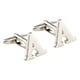 thumbnail image 2 of Par de gemelos de para hombre, gemelos , gemelos, gemelos con letras de latón, accesorios para hombres Fernando Carta para hombre CuffLinks, 2 of 7