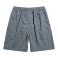 thumbnail image 5 of Mens Lightweight Summer Shorts Adjustable Drawstring Elastic Waist Pant Walking Outdoor Beach Casual Trousers GY2 XXXL, 5 of 6