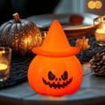 thumbnail image 5 of Halloween Luminous Devil Pumpkin Lantern Light for Party Decor, Horror Atmosphere Night Lamp with LED Glow, Ideal for House, Perfect Halloween Prop Lighting for Indoor Outdoor, 5 of 6