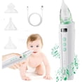 thumbnail image 2 of Nasal Aspirator for Baby, Electric Nose Suction for Toddler, with 3 Silicone Tips, Pause, Music and Light Soothing Function for Infant and Toddlers with 2 Silicone Tips and Music, 2 of 8
