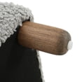 thumbnail image 5 of GDF Studio Elegant Upholstered Ottoman with Foam Cushion, Grey, 5 of 8