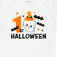 thumbnail image 4 of Inktastic 1st Halloween with Ghost and Bats Boys or Girls Baby Bodysuit, 4 of 5