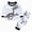 White, variant on 12-24 Months Toddler Baby Boy Fall Winter Clothes Waffle Knit Long Sleeve Sweatshirt Pants Outfit Set 0 6 12 18 24 M 1t 2t 3t 4t 5t 6t