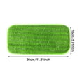 thumbnail image 3 of Under 10 Mop Cloth 6Pcs Washable Reusable Microfiber Mop Pads Compatible with Wet Hardwood and Floor Spray Mops, 3 of 8