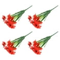 thumbnail image 4 of GOOHOCHY 1 Set 4PCS Simulados Violet Flowers Flor Arreglo Decoraciones Falsas Flores, 4 of 8
