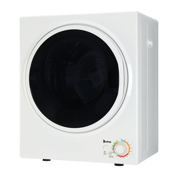 Compact Portable Household clothes Dryer 1.6cuft with Stainless Steel Drum
