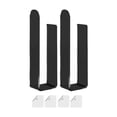 thumbnail image 1 of de acrílico para sombreros, organizador de sombreros resistente con cinta de doble cara, soporte para sombreros, soporte para armario, sala Negro, 1 of 9