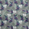 thumbnail image 1 of oneOone Polyester Spandex Gray Fabric Tropical Fabric For Sewing Printed Craft Fabric By The Yard 56 Inch Wide, 1 of 5