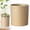Gold, variant on Decorative Small Garden Plant Pots, 4.5 inch Cylinder Flower Pots for Outdoor Indoor Plants, Decorative Plastic Planters with Drainage Holes for Garden House Plants Home Decor(Red,1PCS)