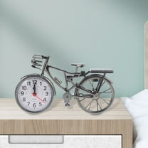 PAMINGONO Bicycle Shape Alarm Clock 1Pcs Novelty Clock For Bedroom Office Tabletop