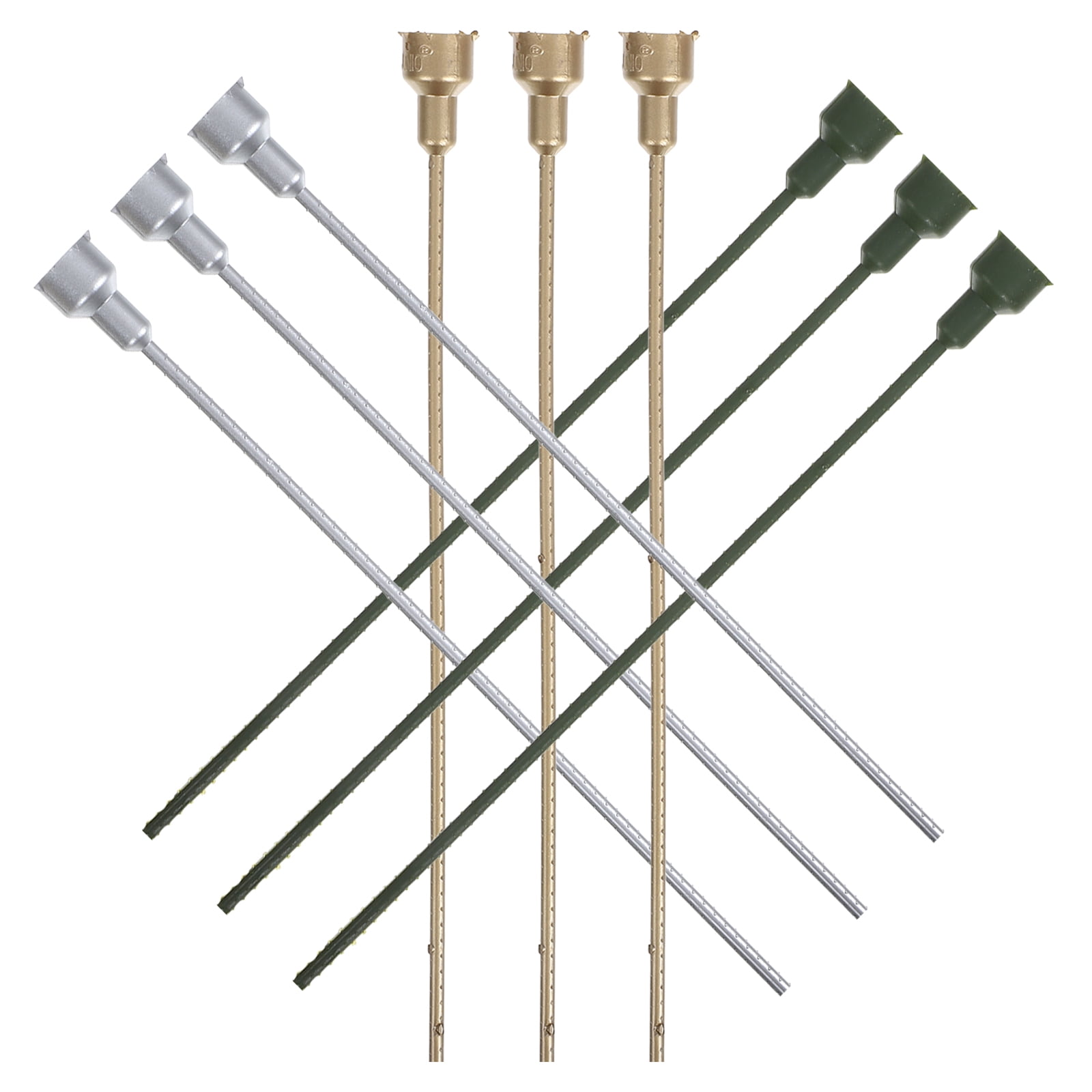 HEMOTON MLINS 36 pcs Bouquet Making Stem DIY Flower Wire Stem Artificial Flower Stems for Crafting Bouquets and Floral Arrangements Accessories