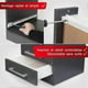 thumbnail image 5 of Drawer Slides 400mm - Set Of 2 (1 Pair) Sliding Drawer Runners, In White, Partial Extension Slide System - Easy Assembly Sliding Drawer Kit, 5 of 5