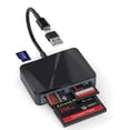 thumbnail image 1 of Lector de tarjetas SD RRSITIAU 4 en 1 con adaptador USB-C y USB, 1 of 8