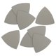 thumbnail image 1 of unbranded 8Ud Hojas De Papel De Lija Gris Alta Densidad Para En Húmedo Y Seco Con Soporte Para Multitool, 1 of 6