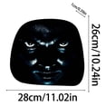 thumbnail image 6 of Ghost Face Headrest Covers, Scary Covers for Cars, Stretchy Seat Headrest Protector, Funny Cover for Auto, Vehicle, Truck, SUV, Washable Elastic Fabric, Interior Accessories(1pcs), 6 of 9