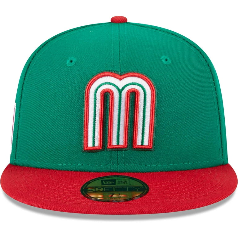 Men's New Era Green Mexico Baseball 2023 World Baseball Classic 59FIFTY  Fitted Hat 