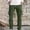 Army Green, variant on Mens Cargo Pants for Men – Spring and Autumn Loose Fit Straight Pants with Multiple Pockets and Tooling Pocketing