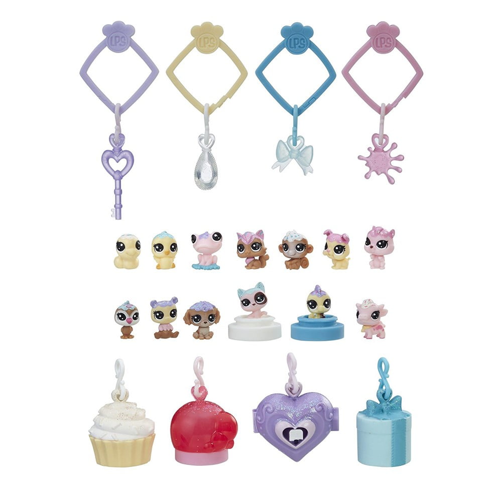 Littlest Pet Shop Frosting Frenzy Series 2 With 13 Teensies 4 Habitats Charms 