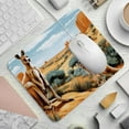 thumbnail image 2 of Kangaroo Square Mouse Pad, 8.3x9.8 Inch, Non-Slip Rubber Bottom, Printed Desk Mat for Office and Gaming, 2 of 6