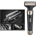 thumbnail image 3 of 4 in 1 Electric Nose Hair Trimming,Men Hair Remover Set USB Rechargeable Beard Shaver Nose Hair Eyebrow Trimmer Sideburns Shaver, 3 of 5