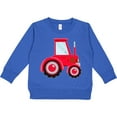 thumbnail image 2 of Inktastic Farming Red Tractor Toddler Sweatshirt, 2 of 4
