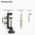 thumbnail image 2 of Aluminum Alloy Hole Drilling Assistant DIY Countersunk Open Hole Quick Connect Tools Woodworking Clamping Fixing Puncher, 2 of 5