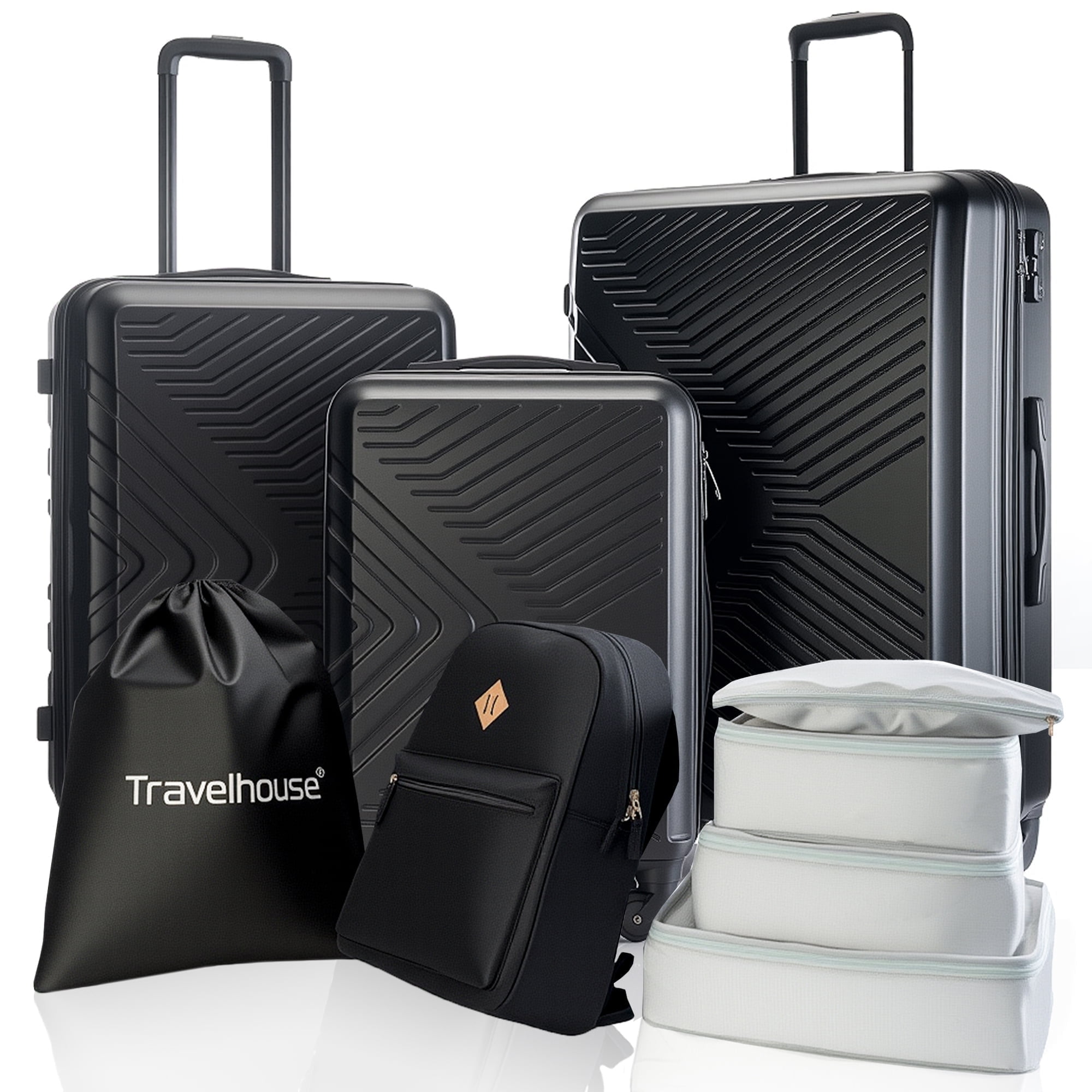 iFLYSmart Future Collection Antibacterial Luggage Travel Set, 2