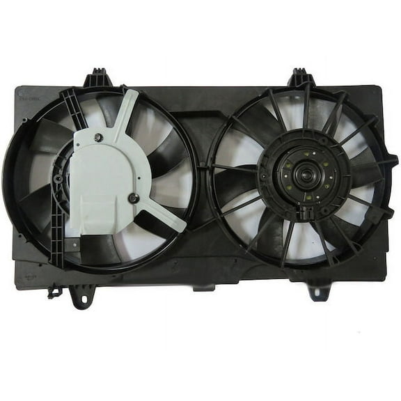 Radiator Fan Assembly - Compatible with 2007 - 2012 Nissan Sentra Sedan 2008 2009 2010 2011