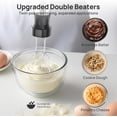 thumbnail image 6 of 10-in-1 Immersion Blender Handheld  1100W with Stainless Steel Shaft,  Control, 800ml Beaker, Chopper & Attachments for Smoothies Soups, 6 of 11