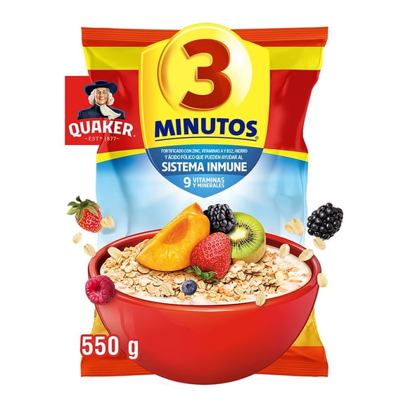 Avena 3 Minutos 550g