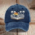 thumbnail image 1 of Visières à Moins de 5 $ Bleues du Mexique Imprimées Casquette de Baseball Décontractée Casquette Rétro, 1 of 3