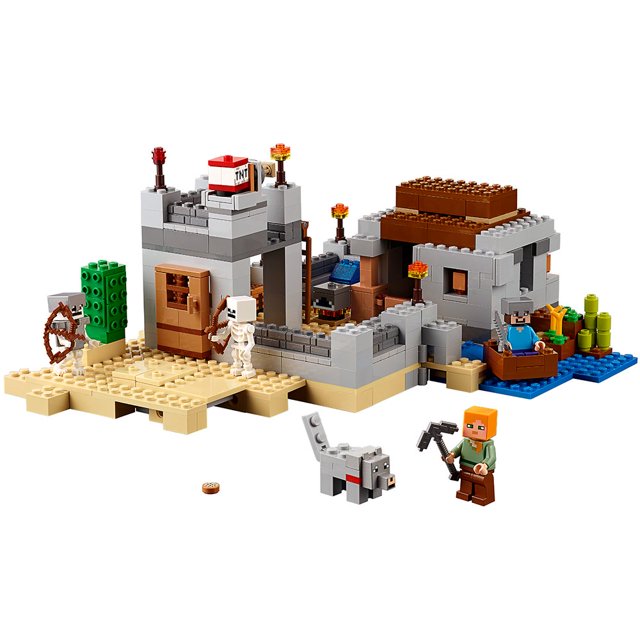 LEGO Minecraft 21121 Ensemble de Construction de l'Avant-Poste du Désert