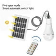 thumbnail image 3 of Naiovety Senderismo Viajes Emergencia Energía solar Luz Reemplazo Toldo Toldo Carpa Bombilla Control remoto Bombilla Accesorio de iluminación Iluminación y accesorios 7W, 3 of 6