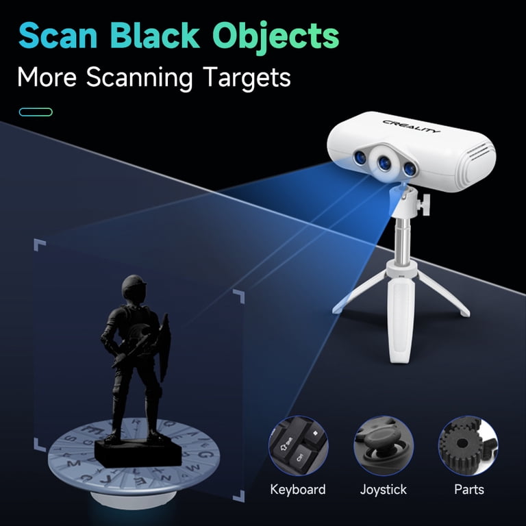 Creality Handheld CR-Scan Lizard 3D Scanner, 0.05mm Accuracy, True