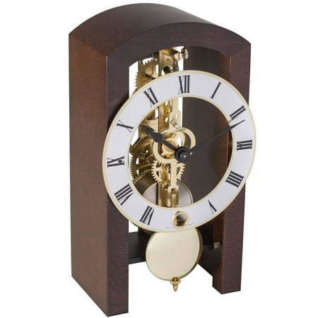 Patterson Modern Mantel Clock ? Cherrywood